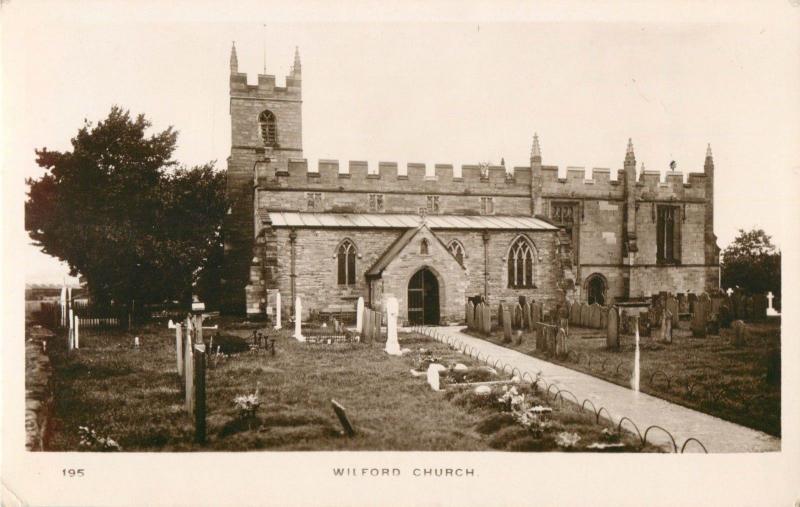 Postcard St Wilfred's Church - Wilford Church, Nottinghamshire, England A36