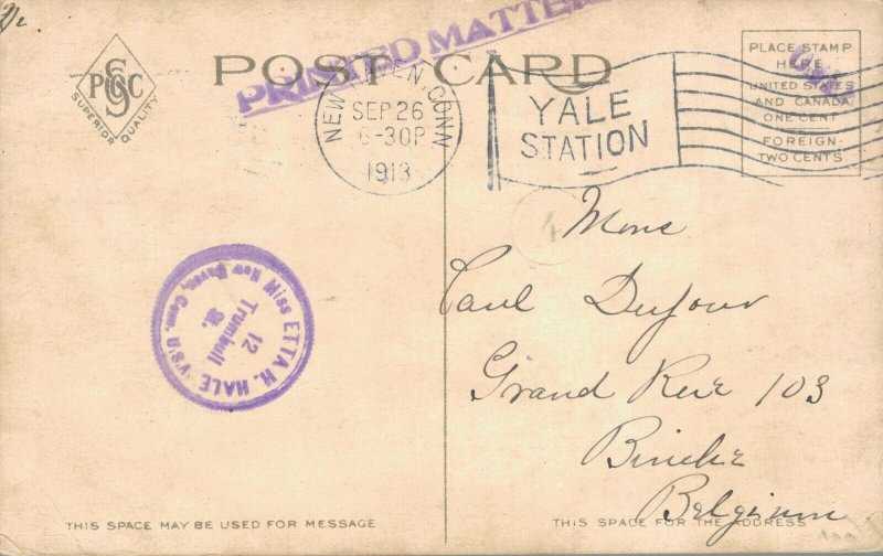 USA - Osborn Hall Yale University New Haven 03.14