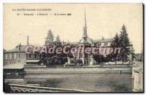 Postcard Old Vesoul Hospital