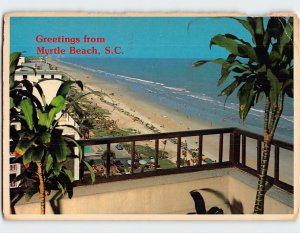 Postcard Greetings from Myrtle Beach, South Carolina