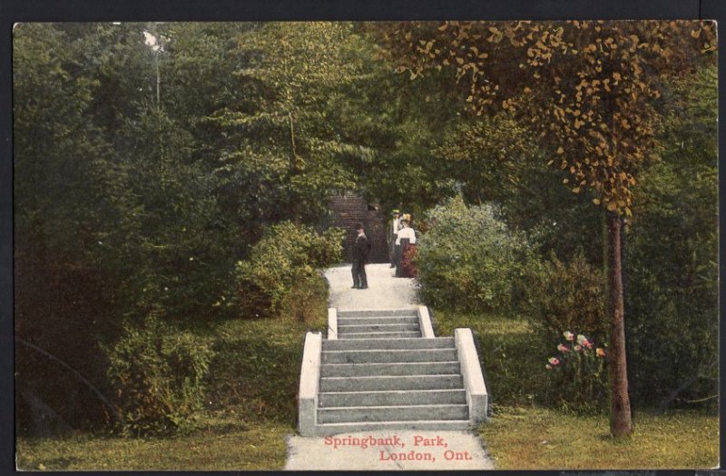 Ontario ~ Springbank Park LONDON pm1908 - Divided Back Vintage