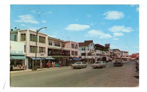 NH - Hampton Beach. Ocean Blvd Street Scene ca 1966