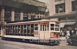 Third Avenue Ry 1096, Convertible Car New York, USA Unused 