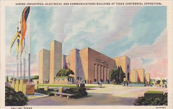 Texas Dallas Varied Industries Electrical And Communuications Building At Tex...