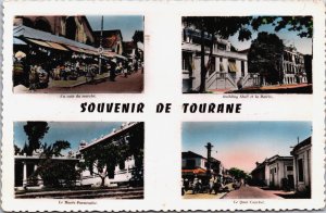 Vietnam Saigon Souvenir De Tourane Ho Chi Minh City Vintage RPPC C109