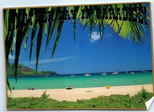 Postcard - Sun, Sand & Palms - Hawaii