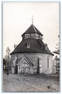 Little Maplestead Essex England Postcard Church c1910 Unposted RPPC Photo