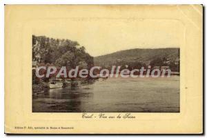 Old Postcard Criel View On The Seine