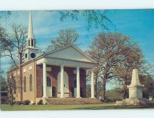 Unused Pre-1980 CHURCH SCENE Camden - Near Columbia South Carolina SC A6419