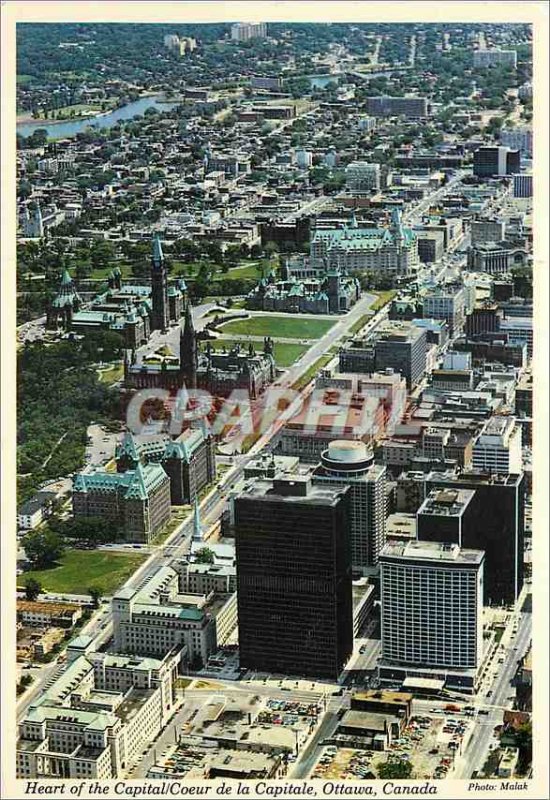 Modern Postcard The Heart of Canada's Capital