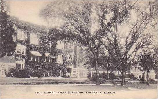 Kansas Fredonia High School & Gymnasium Artvue