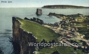 Perce Quebec Canadian Post Card