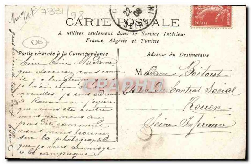 Postcard Old Nice Vue Generale