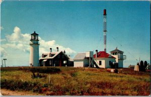 Highland Light, North Truro, Cape Cod MA Vintage Postcard D66