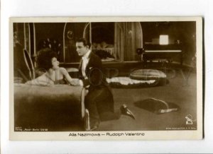 287858 Alla NAZIMOVA Rudolph VALENTINO Film MOVIE old PHOTO