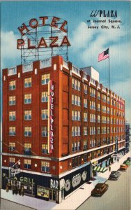 Hotel Plaza at Journal Square Jersey City NJ Postcard PC439