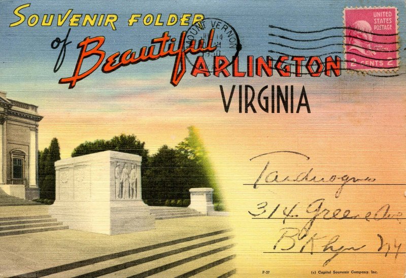 Folder -   Virginia, Arlington   27 views + narrative