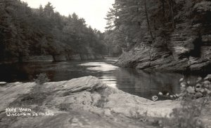 Vintage Postcard Navy Yard Wisconsin Dells Tourist Attraction Wisconsin RPPC