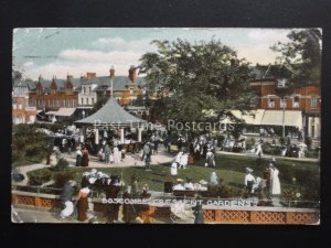 Hampshire BOSCOMBE Bandstand at CRESCENT GARDENS c1906 Old Postcard