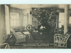 1944 Lounge At Hawthorne Inn Hotel East Gloucester Massachusetts MA t2294