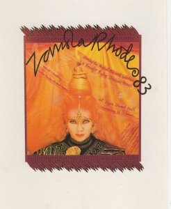 Zandra Rhodes Ryder Cheshire Homes 1980s Australian Fashion Postcard