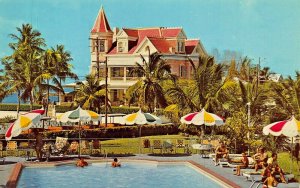 KEY WEST FLORIDA~SOUTHERNMOST LAND~CASTLE LIKE~RAMOS RESIDENCE POSTCARD