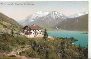 Germany Postcard - Alpenwirtschaft - Kegelstein in Schliersee - Ref TZ7918