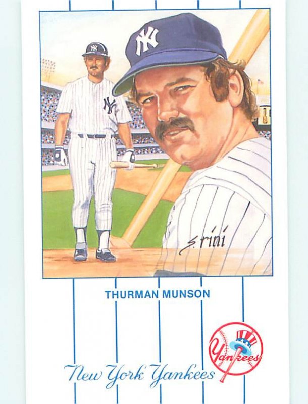 THURMAN MUNSON Photo Picture New York YANKEES N.Y. Baseball 