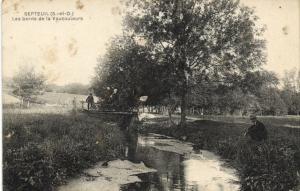 CPA SEPTEUIL-Les bords de la Vaucouleurs (260440)