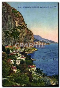 Old Postcard Beaulieu Sur Mer Little Africa