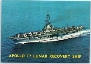 Apollo 17 Lunar Recovery Ship-USS Ticonderoga CVS-14 - Anti Sub Aircraft Carrier 