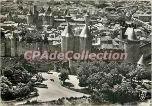 Postcard Modern Cite of Carcassonne Narbonne Gate