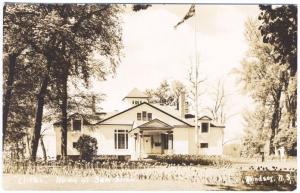 Windsor N. S. Canada Home of Sam Slick 1953 RPPC Real Photo Postcard