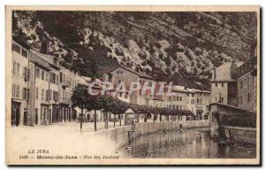 Old Postcard Jura Morez Jura Street Gardens