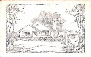 The Tice Motel Skaneateles, New York Postcard