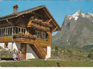 Switzerland Grindelwald Wetterhorn
