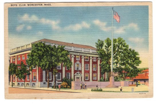 Boys Club, US Flag, Worcester, Massachusetts