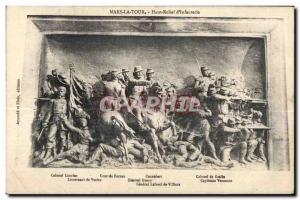 Mars la Tour - High Relief of Infantry - Old Postcard Militaria