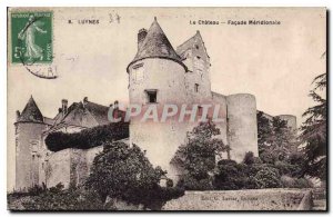 Old Postcard Loches Chateau Facade Meridionale