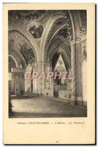 Postcard Abbey D & # 39Hautecombe L & # 39Eglise The Transept
