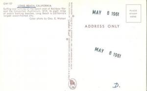 Long Beach, California 1950s unused Postcard