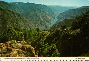 Idaho Snake River Canyon Hells Canyon Dam