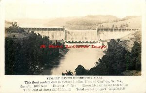 WV, Grafton, West Virginia, RPPC, Tygart River Reservoir Dam