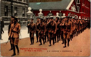 Vtg Prince Of Wales Grenadier Guards Regiment Major Trotter Soldier WWI Postcard