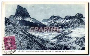 Old Postcard The North Face Mont Aiguille Vallon des Pellas in Winter