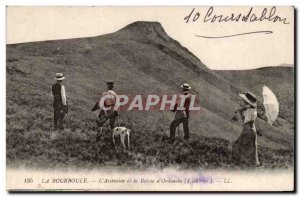 La Bourboule - Ascension of the Baume & # 39Ordanche - Old Postcard