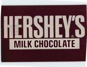 Postcard Hershey's Milk Chocolate