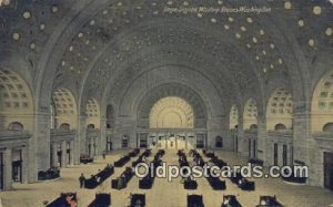 Union Station, Washington DC, District of Columbia, USA Depot Railroad Unused...