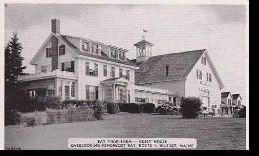 Maine BelfastBay, View Farm-Guest House Dexter Press Archives