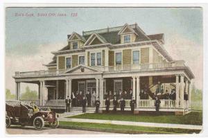 Elk's Club Sioux City Iowa 1911 postcard